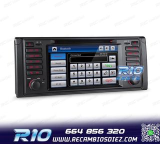 RADIO NAVEGADOR 7" BMW SERIE 5 E39 95-03 USB GPS TACTIL HD