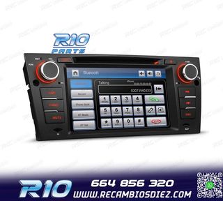RADIO NAVEGADOR 7" BMW SERIE 3 E90 91 92 93 05-10 USB GPS TA