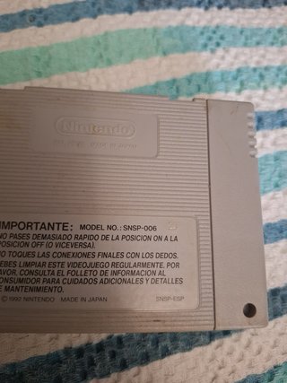 Super Nintendo Super Mario All-Stars SNES Esp