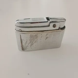 Mechero Silver Match antiguo