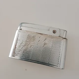 Mechero Silver Match antiguo