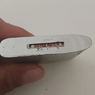 Mechero Silver Match antiguo