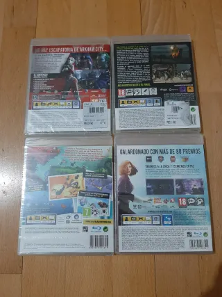 Lote Red dead, Arkham city, Rayman, Bioshock ps3