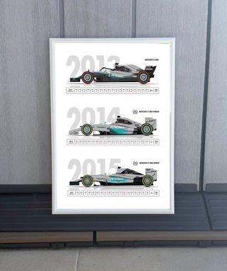 Lewis Hamilton F1 Carros 2007-2025