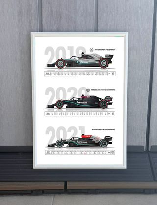 Lewis Hamilton F1 Carros 2007-2025