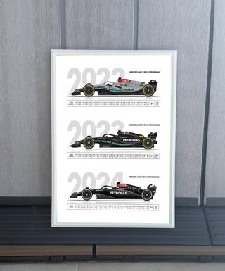 Lewis Hamilton F1 Carros 2007-2025