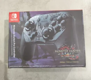 Mando Nintendo Switch Pro Nuevo Monster Hunter Ris