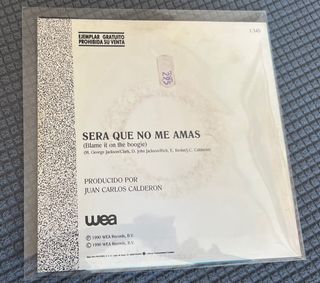Vinilo Single Luis Miguel Será Que No Me Amas