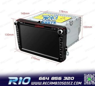 RADIO GPS ANDROID 14 PARA VOLKSWAGEN VW GOLF POLO PASSAT CAD