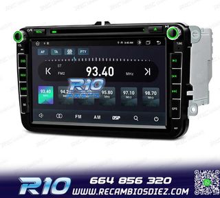 RADIO GPS ANDROID 14 PARA VOLKSWAGEN VW GOLF POLO PASSAT CAD
