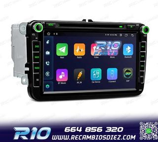 RADIO GPS ANDROID 14 PARA VOLKSWAGEN VW GOLF POLO PASSAT CAD