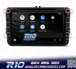 RADIO GPS ANDROID 14 PARA VOLKSWAGEN VW GOLF POLO PASSAT CAD