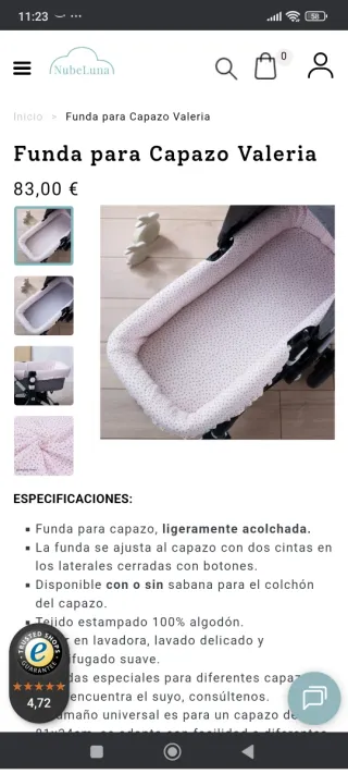 Funda capazo Bugaboo Camaleón