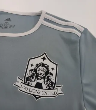 Camiseta Deportiva Adidas Gris Talla XS