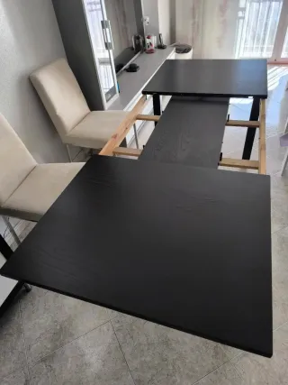 Mesa comedor extensible 140cm/220cm de largo