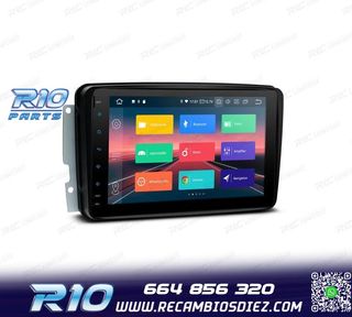 RADIO GPS ANDROID 12 PARA MERCEDES VIANO VITO C W203 A W168