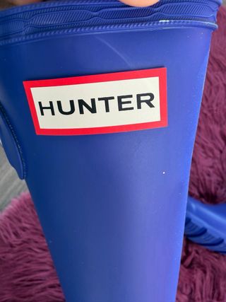 Botas Hunter Talla 37 Azul