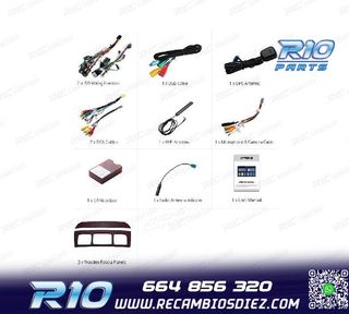 RADIO GPS ANDROID 10 PARA MERCEDES S W220 98-05
