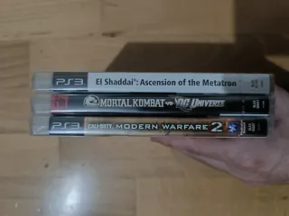 Lote 3 juegos Ps3 precintados