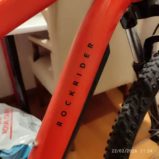 Bicicleta de Montaña Roja ROCKRIDER