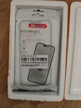Mustthy 5 Cristal Templado OCA iPhone 13