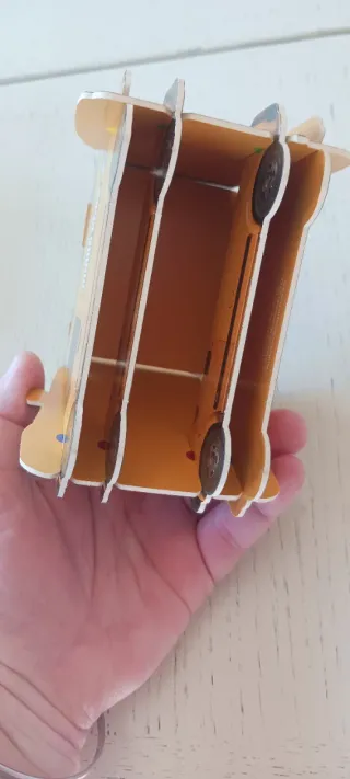 Furgoneta Mario Bros Cartón