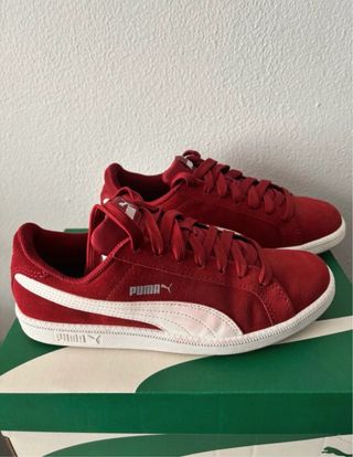 Zapatillas Puma Smash 3.0 Rojas y Blancas