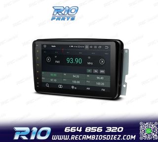 RADIO GPS ANDROID 12 PARA MERCEDES VIANO VITO C W203 A W168