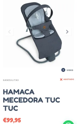 Hamaca bebé TucTuc