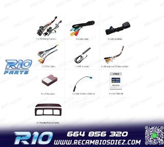 RADIO GPS ANDROID 10 PARA MERCEDES S W220 98-05