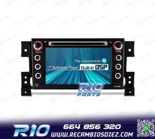 RADIO GPS ANDROID 14 PARA SUZUKI GRAND VITARA 05-13