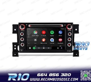 RADIO GPS ANDROID 14 PARA SUZUKI GRAND VITARA 05-13