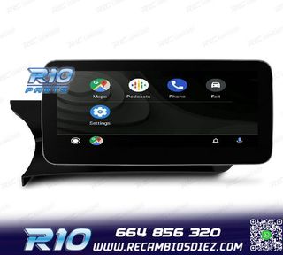 RADIO GPS ANDROID 12 PARA MERCEDES W204 11-14