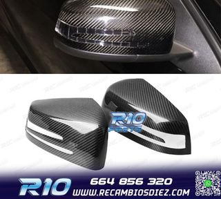 CARCASAS ESPEJOS RETROVISORES CARBONO MERCEDES CLASE A W176