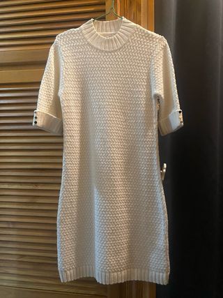 Vestido de punto blanco sin estrenar