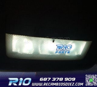 KIT 13 BOMBILLAS LED INTERIOR PARA OPEL ASTRA H OPC GTC CARA
