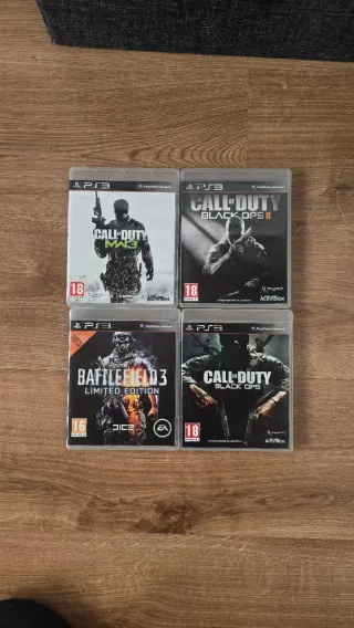 Lote 4 Juegos PS3: Call of Duty, Battlefield