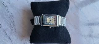 Reloj Suizo Mujer Oro y Plata
