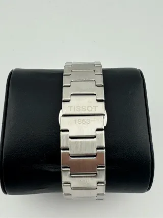 Reloj Hombre Tissot PRX Negro y Plateado