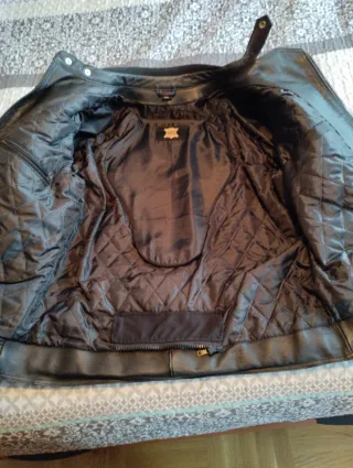 Chamarra de moto hombre