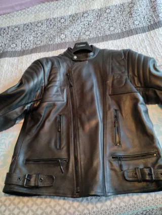 Chamarra de moto hombre