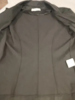 Americana negra entallada xs