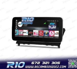 RADIO GPS ANDROID 13 MERCEDES W204 07-10 NTG 4.0