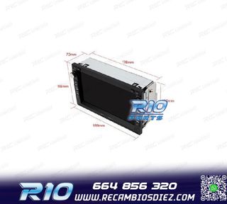 RADIO GPS ANDROID 12 VOLKSWAGEN VW SKODA SEAT WIFI