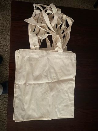 Bolsas de tela para pintar