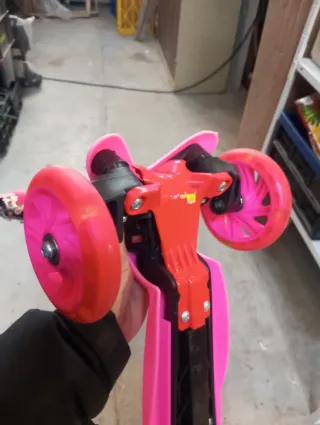 Patinete 3 Ruedas Rosa