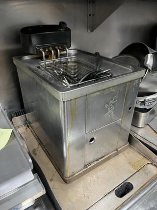 Freidora industrial acero inoxidable