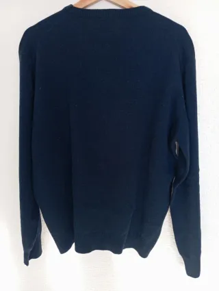 Jersey liso Migueleto Azul Marino Hombre