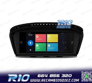 RADIO GPS ANDROID 12 BMW SERIE 3 E90 E91 E92 E93 SERIE 5 E60