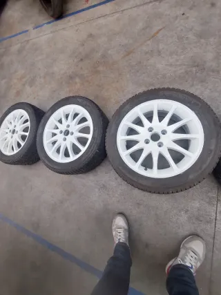 Llantas Seat Ibiza Cupra Blancas